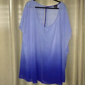 Torrid shear ombré tee